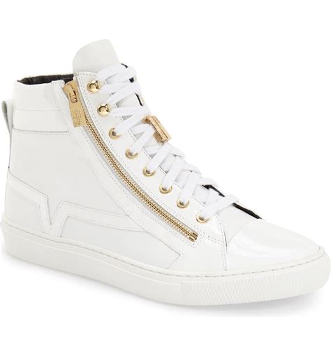 Versace high top sneaker